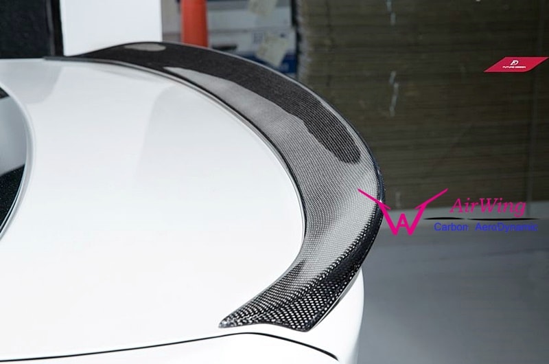F36 - 3D Design style Carbon Trunk Spoiler 02